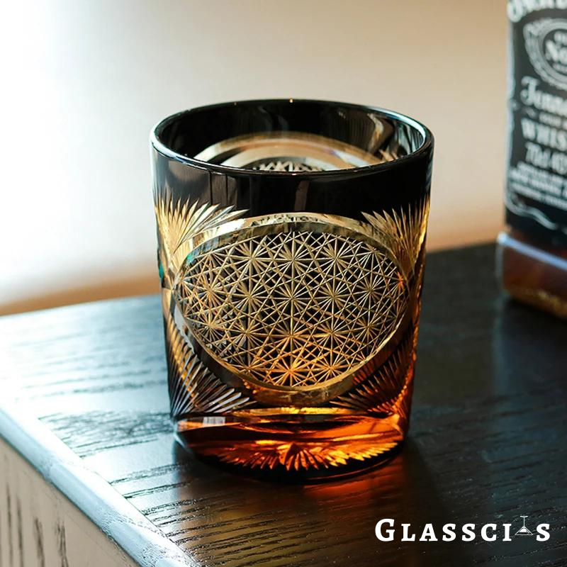 Fairy Eyes Edo Kiriko Whiskey Glass