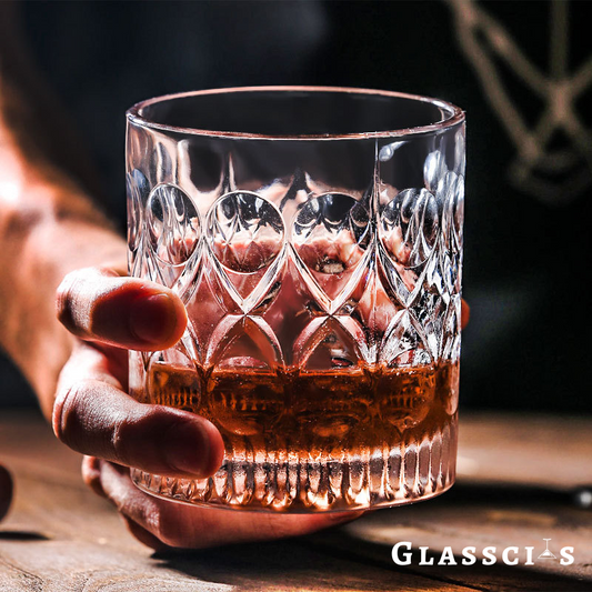 Logan Roy inspired old fashioned glasses