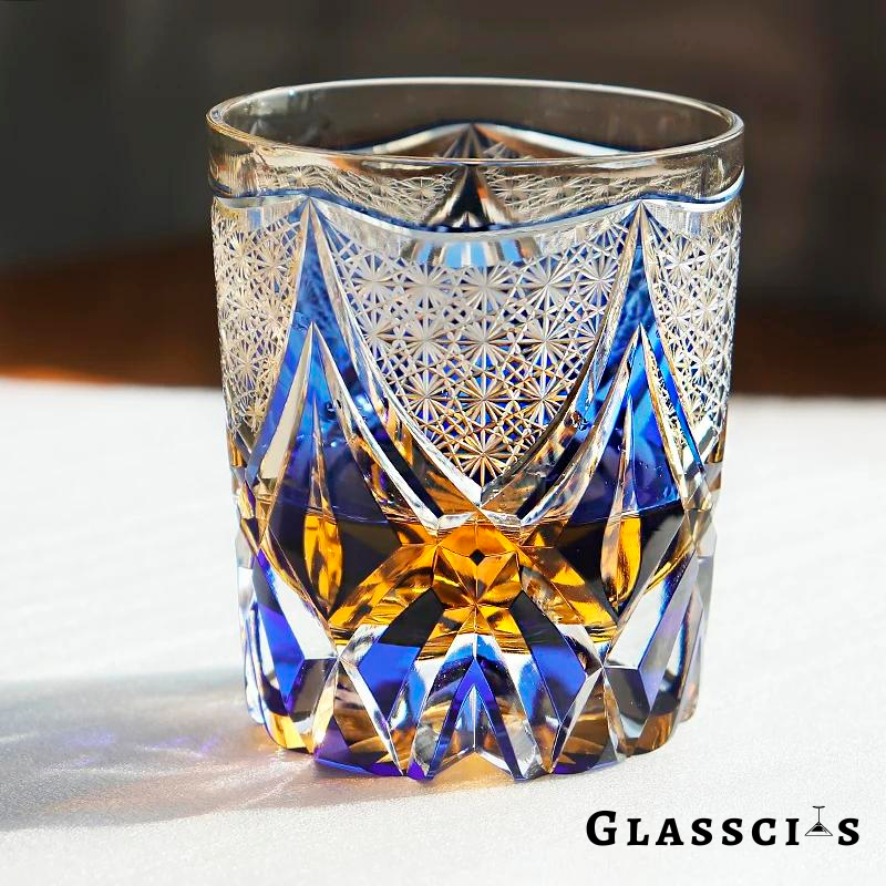Spear Head Edo Kiriko Whiskey Glass