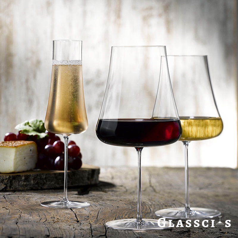 volcano shaped aesthetic wine glasses
