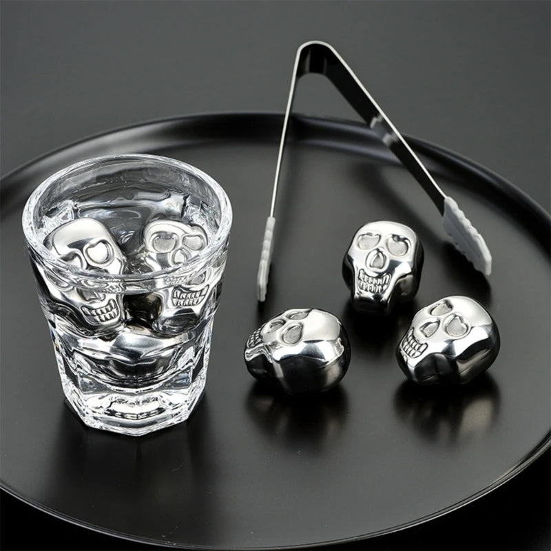 Skullish Whiskey Stones