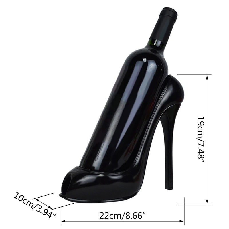 Not High Heel But Wine Bottle Holder