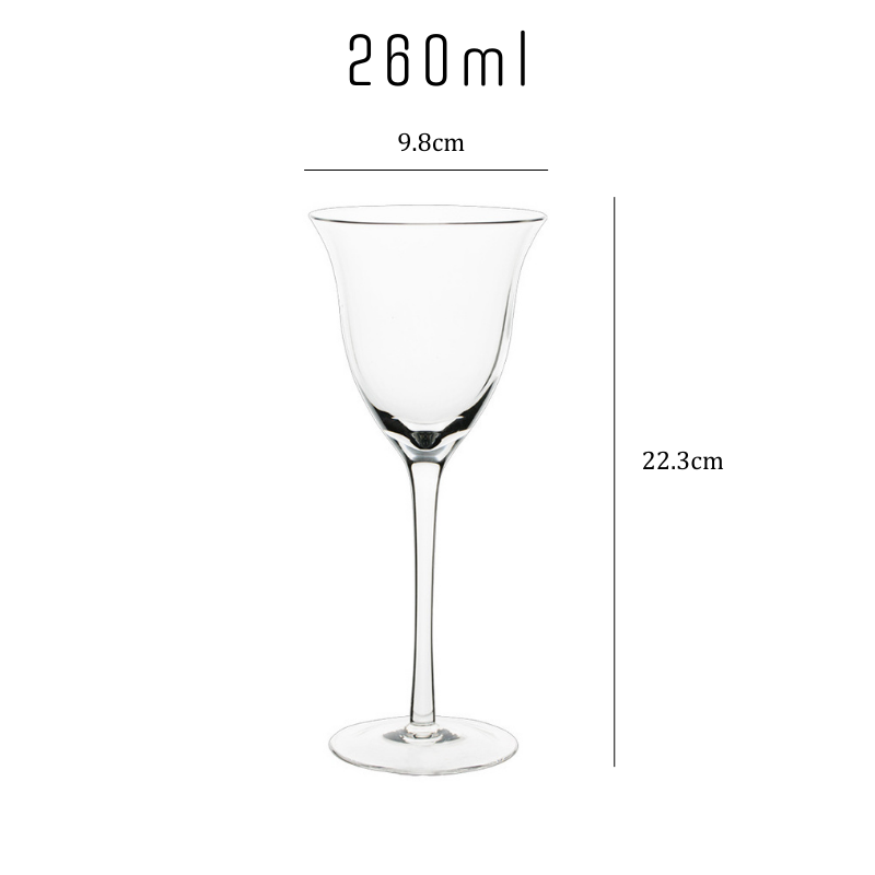 Ultra Thin Modern French Wine Glasses