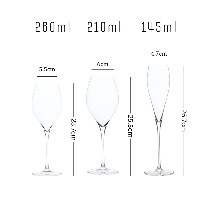 Ultra Thin Classy Wine Glasses