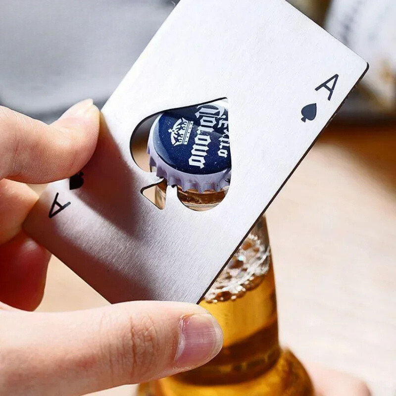 Ace of Spades Bottle Opener