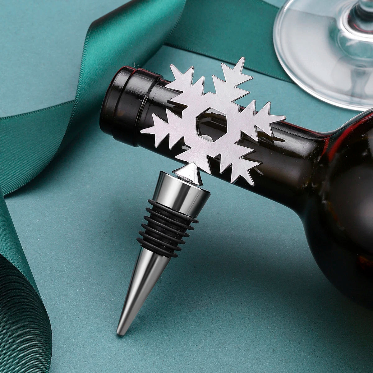 Christmas Theme Bottle Stopper