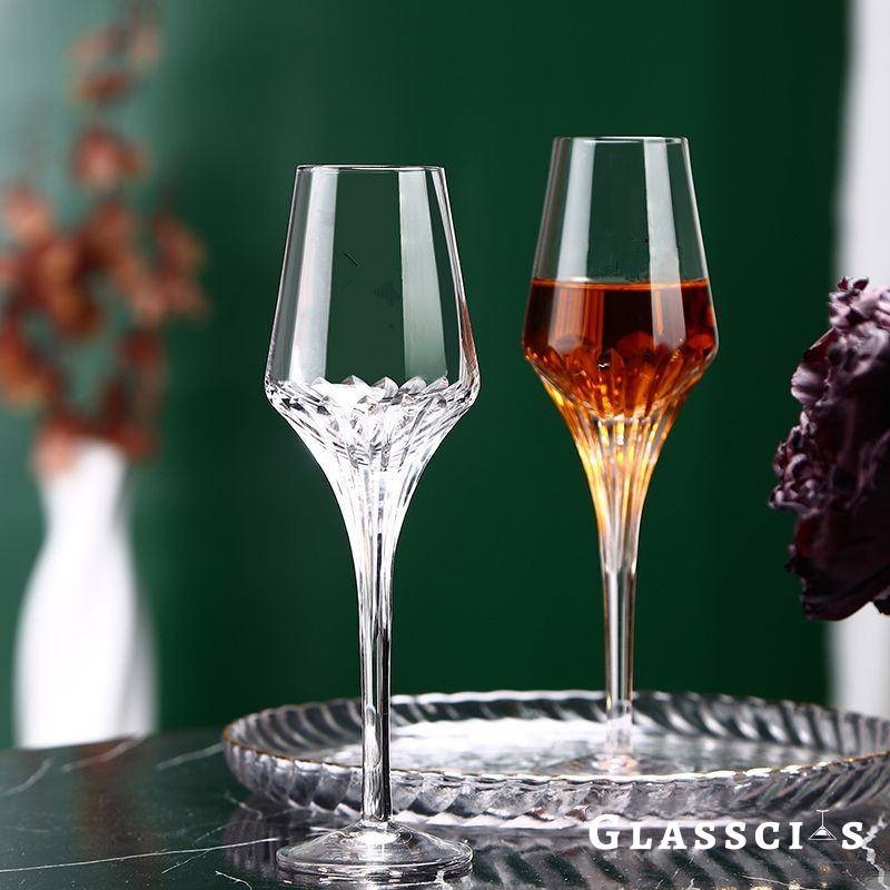 Luxurious Louis XIII Cognac Glasses with fine cuts"