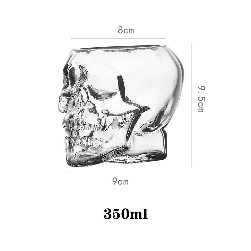 Skull-tastic Cocktail Glass