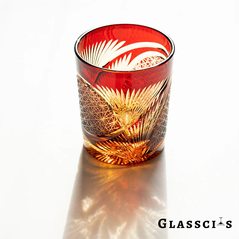 Fairy Eyes Edo Kiriko Whiskey Glass