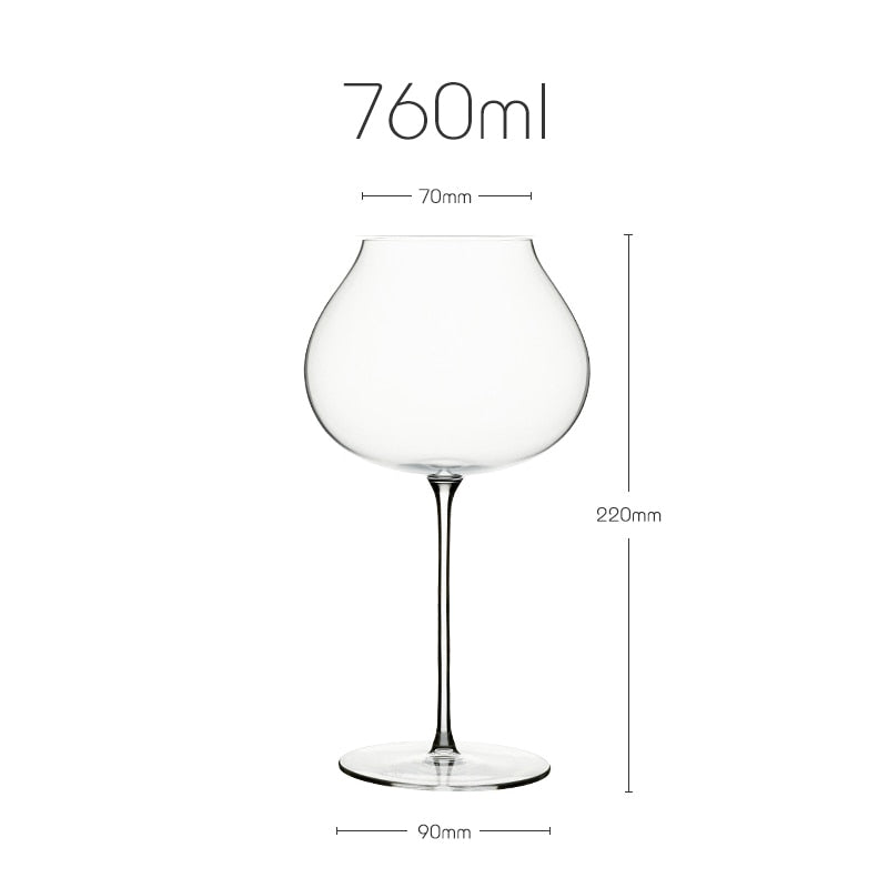 Rona Crystal Pinot Noir Wine Glass