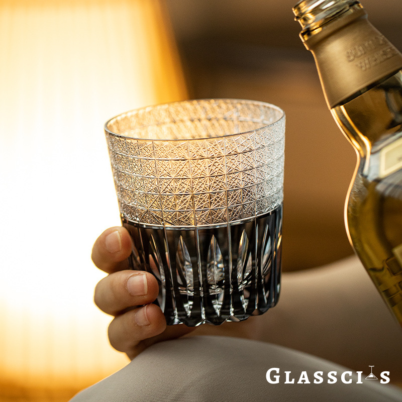 Before Dawn Edo Kiriko Whiskey Glass