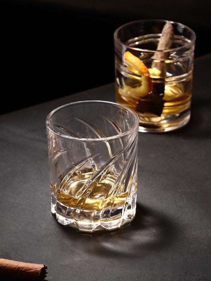 Artistic Ballerino glass design reminiscent of graceful dance movements