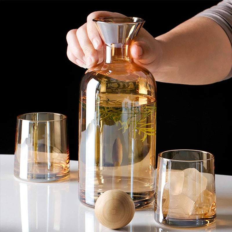 Cozy autumn carafe set for home entertaining
