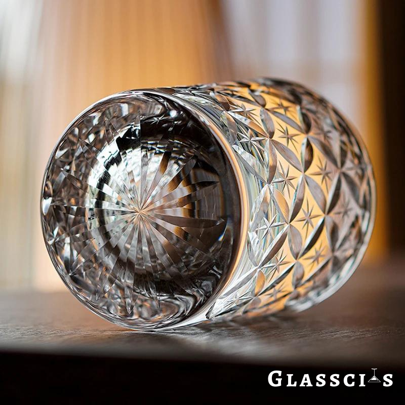 Butterfly Edo Kiriko Whiskey Glass