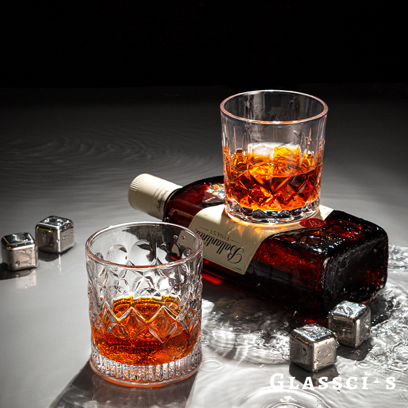 Premium gentleman's double old fashioned glasses