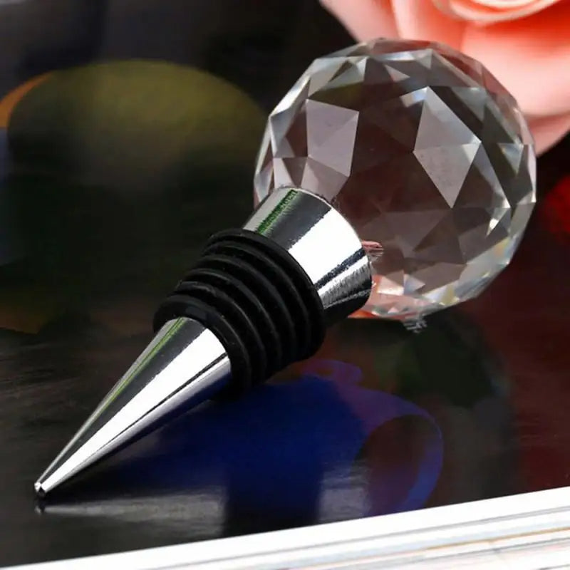 Diamond Ball Bottle Stopper