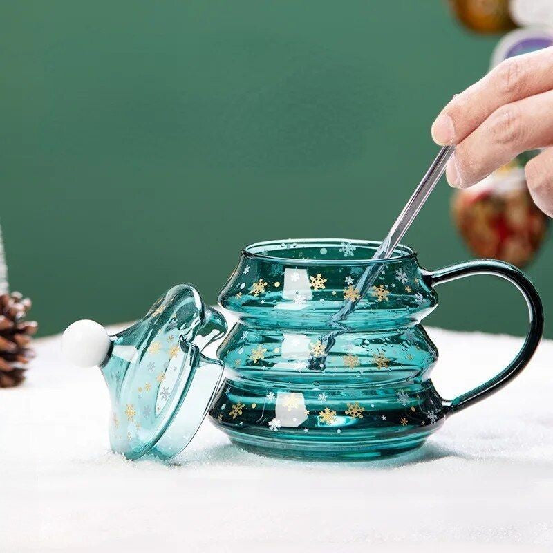 Cocoa and Christmas Tree Mug