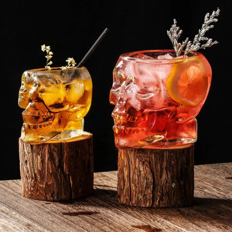 Skull-tastic Cocktail Glass