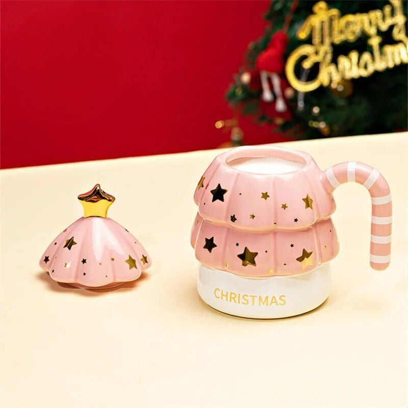 Merry Xmas Tree Mug