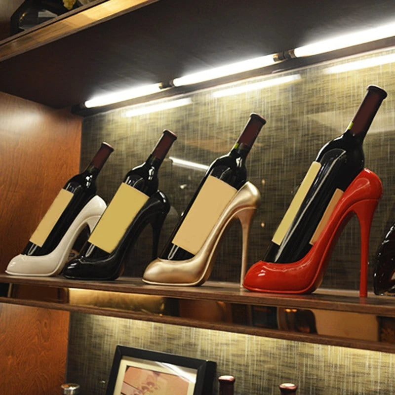 Not High Heel But Wine Bottle Holder