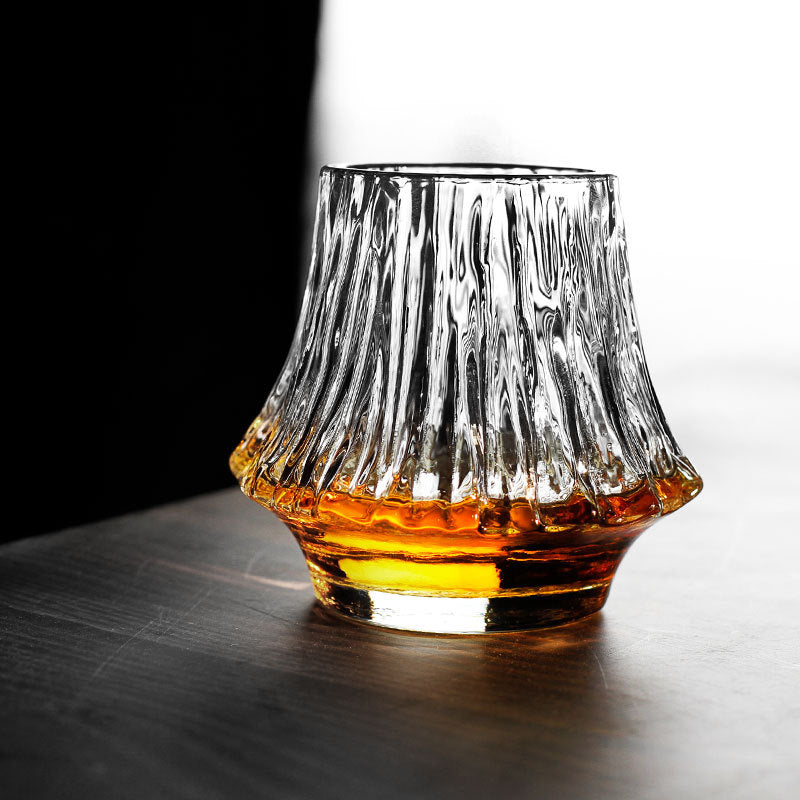 Japanese Volcano Whiskey Glass
