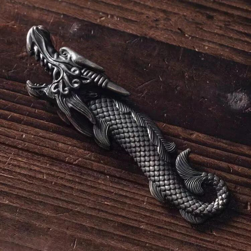 Copper Dragon Fish Bottle Opener