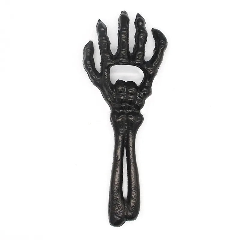 Black Skeleton Hands Bottle Opener