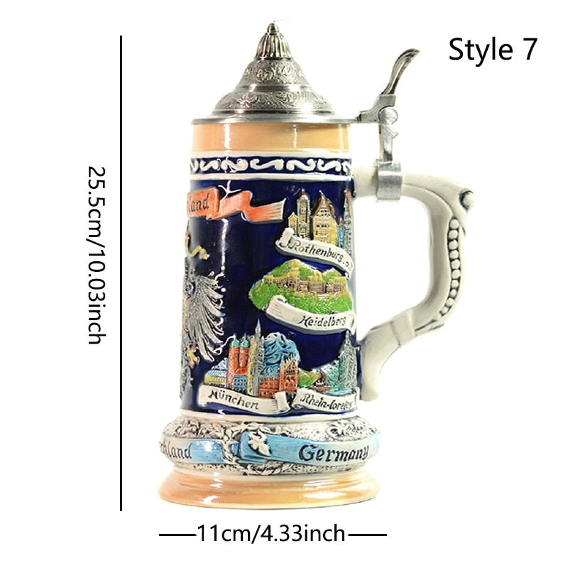 unique german steins by6 glasscias