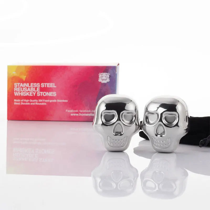 Skullish Whiskey Stones