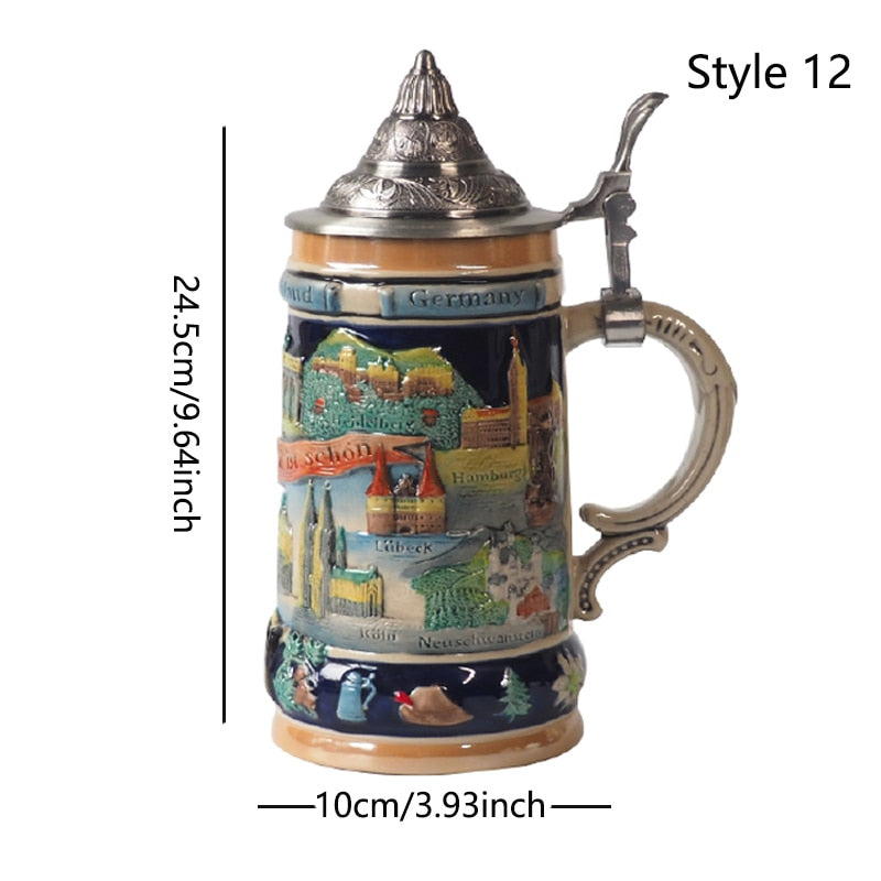 beer steins by glasscias