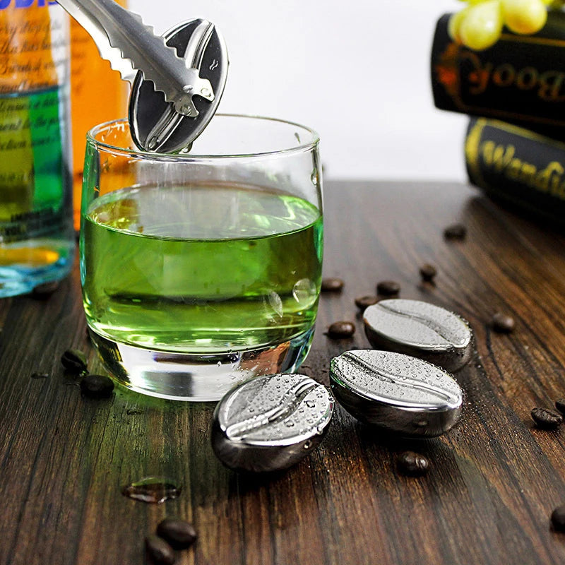 Coffee Bean Whiskey Stones