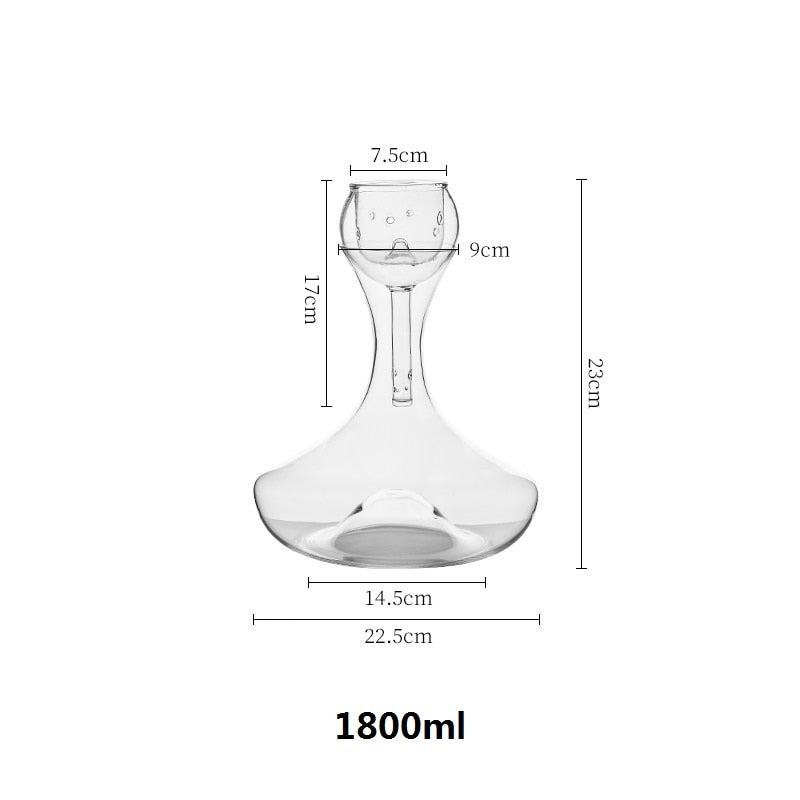 Wine Decanter with Aerator