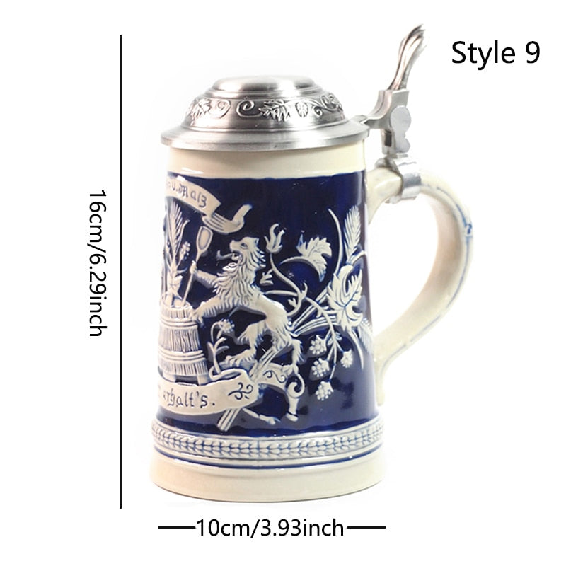 German heritage beer stein