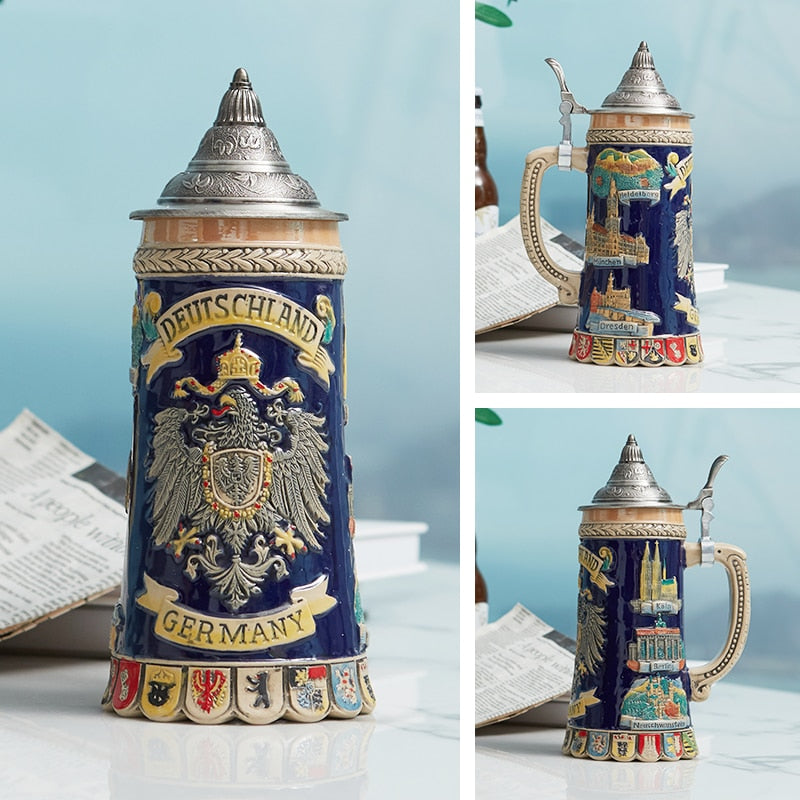 Heritage beer steins germany by glasscias