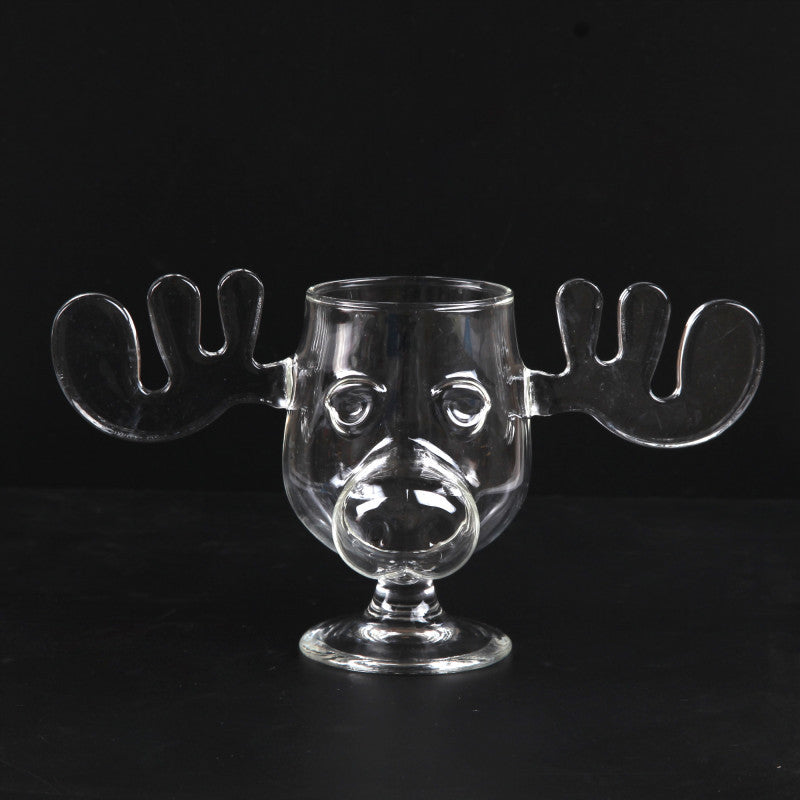 Festive holiday cocktail glassware with a twist