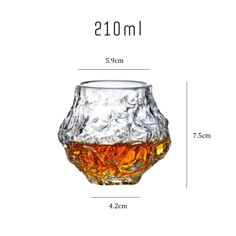 Meteorite Whiskey Glass