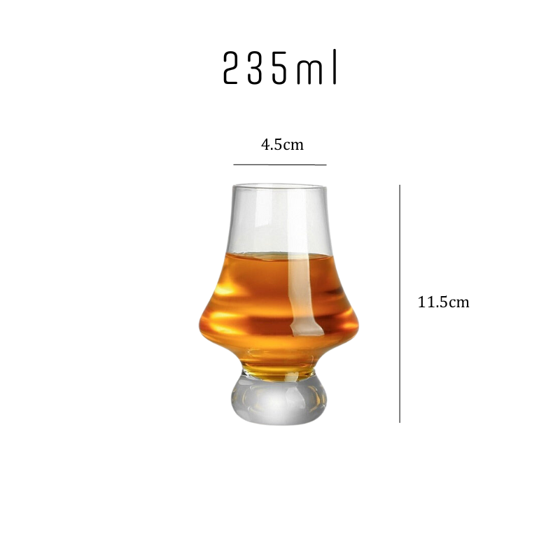 The Thick Base Bourbon Tasting Glasses