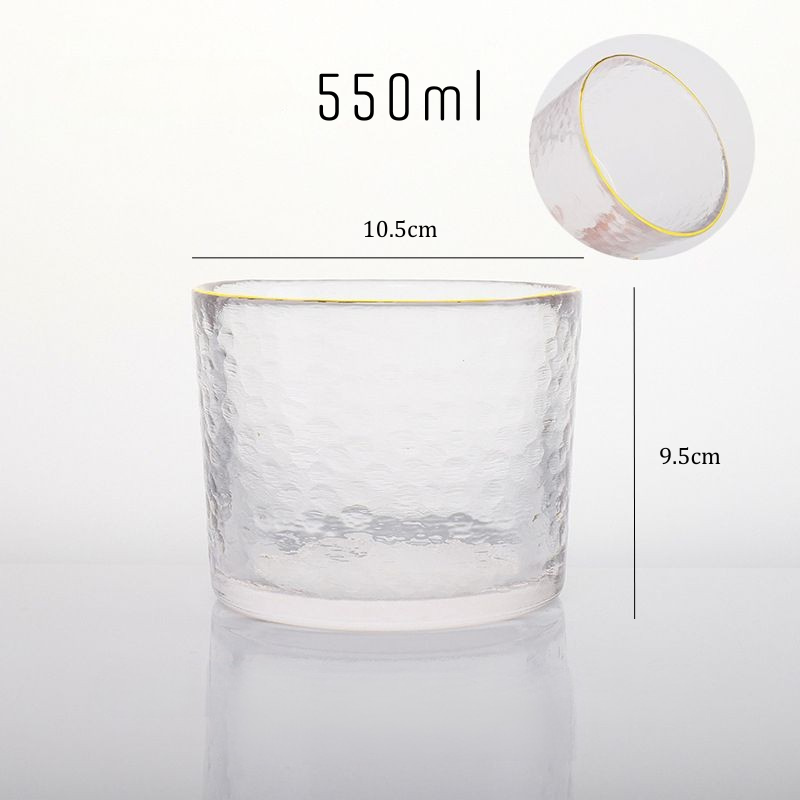 Textured Glass Sake Set