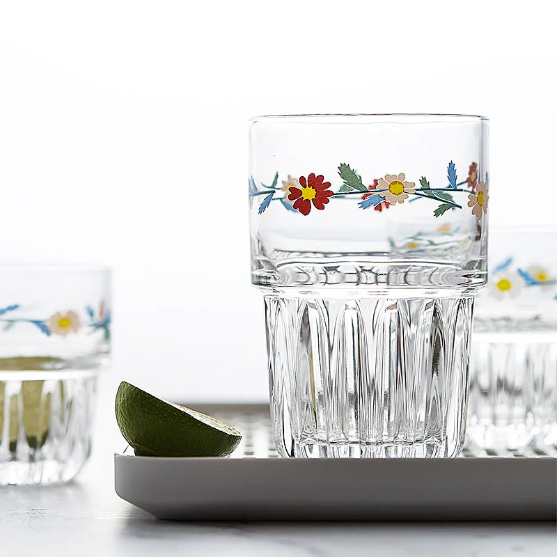 Korean Style Small Daisy Glass
