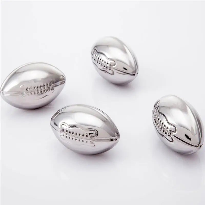 Football Whiskey Stones