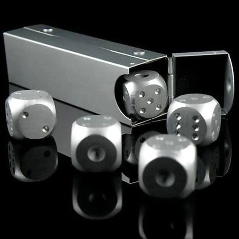 Rolling Dice Whiskey Stones