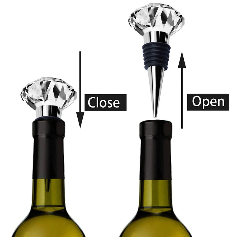 Diamond Bottle Stopper