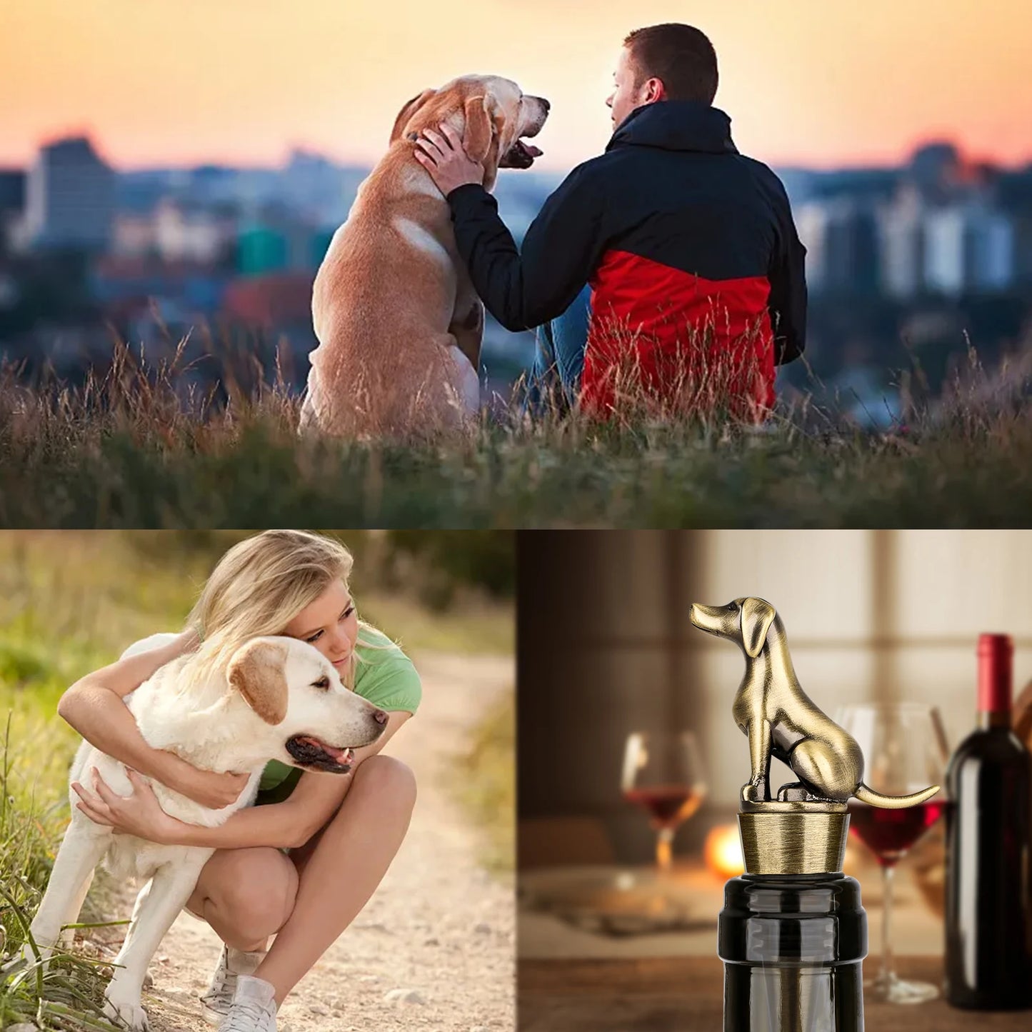 Labrador Retriever Bottle Stopper