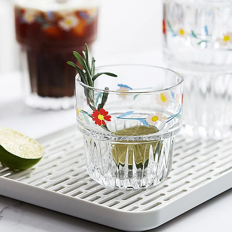 Korean Style Small Daisy Glass