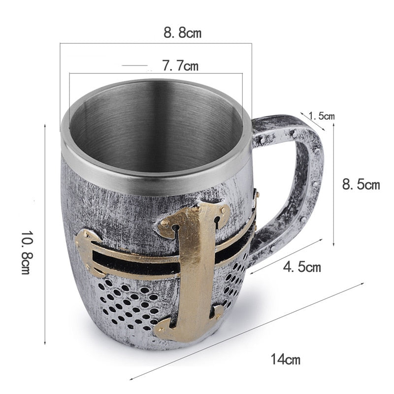 Medieval Knight's Tankard