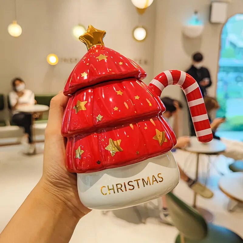 Merry Xmas Tree Mug