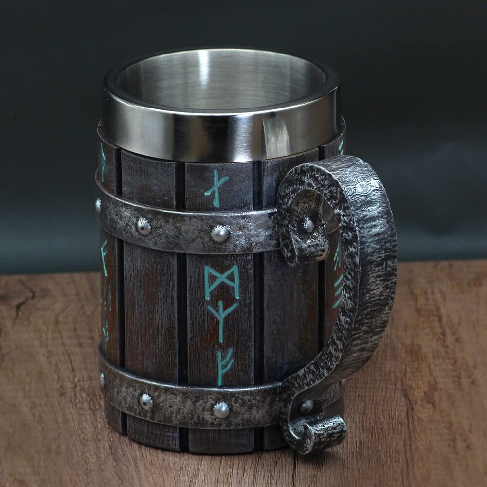 timber wooden beer mug by glasscias