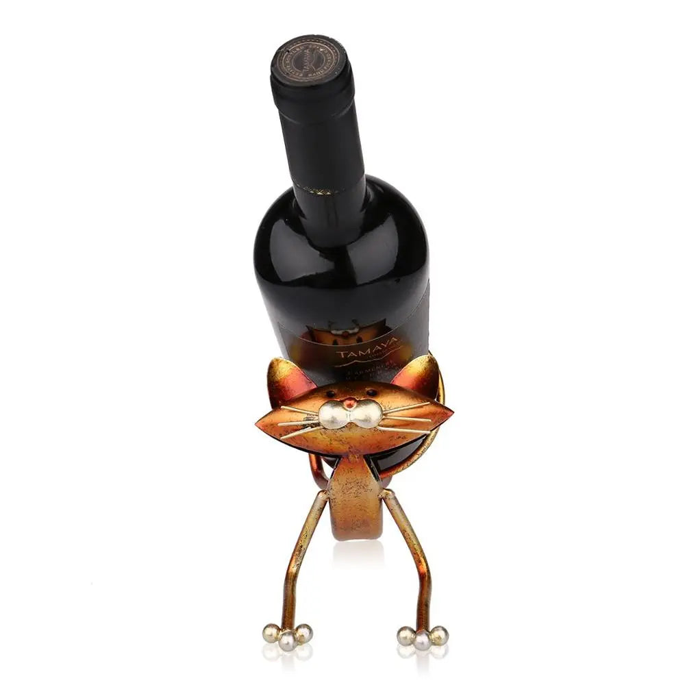 Yoga Cat Wine Bottle Holder