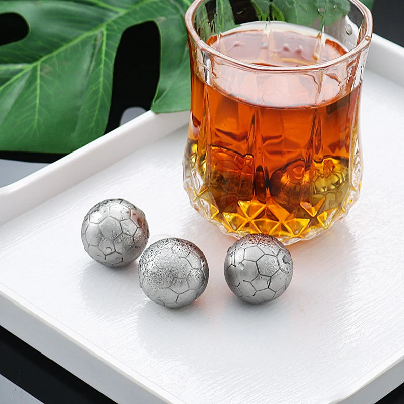 Soccer Whiskey Stones