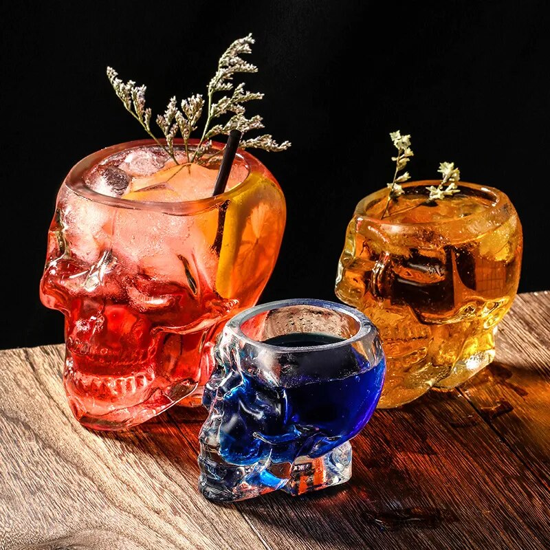 Skull-tastic Cocktail Glass